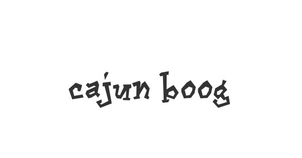 Cajun Boogie font thumbnail